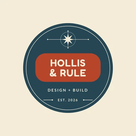 Atomic Blueprint Badge Logo – Logo template
