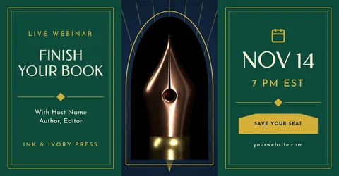 Gilded Nib Fan Webinar – LinkedIn post template