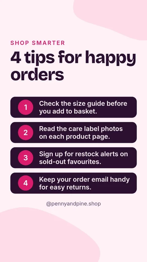 Smart Shopper Story Tips – Instagram story template