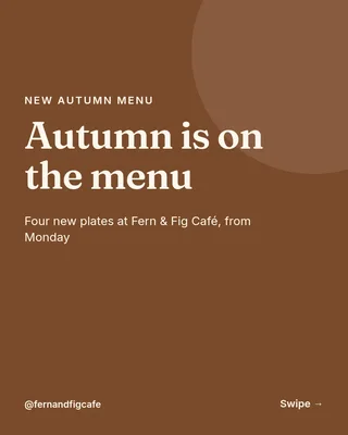 Autumn Menu Reveal, page 1