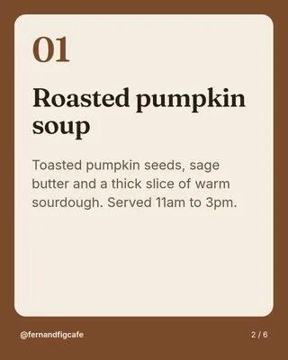 Autumn Menu Reveal, page 2