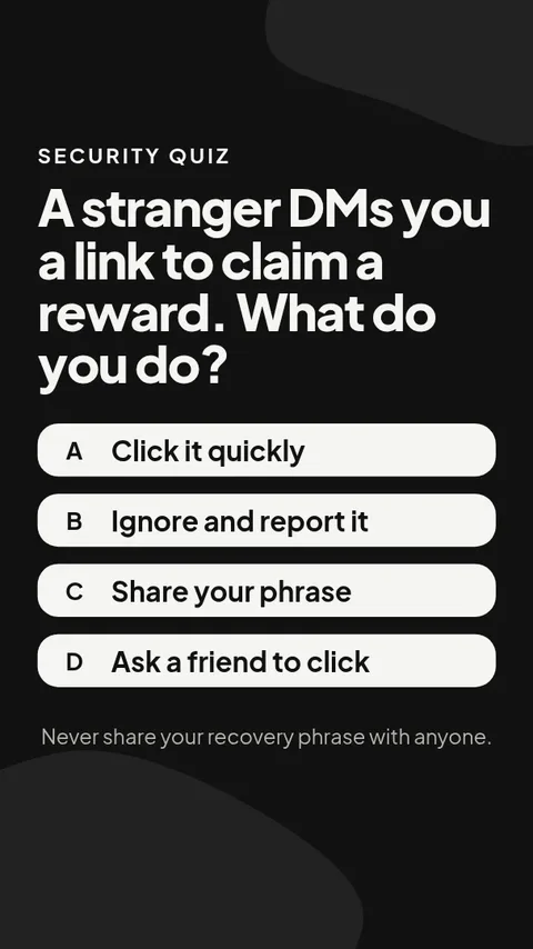 Scam Spotting Quiz Story – Instagram story template