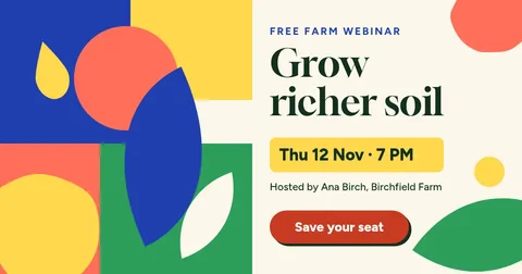 Cut-Paper Soil Mosaic Webinar – Facebook post template