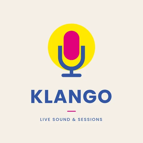 Klango Flat Capsule Mic Logo – Logo template