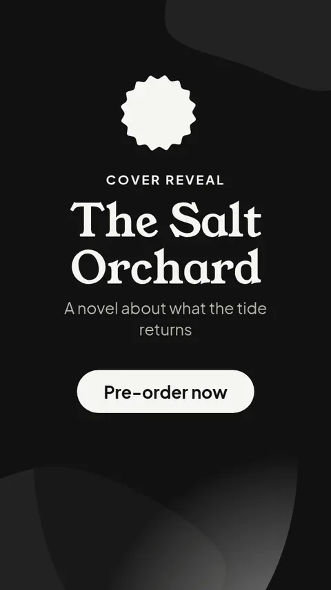 Cover Reveal Launch – Instagram story template
