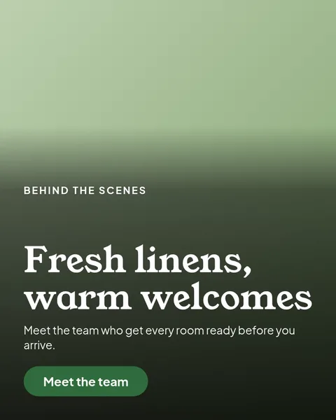 Behind the Front Desk – Instagram post template