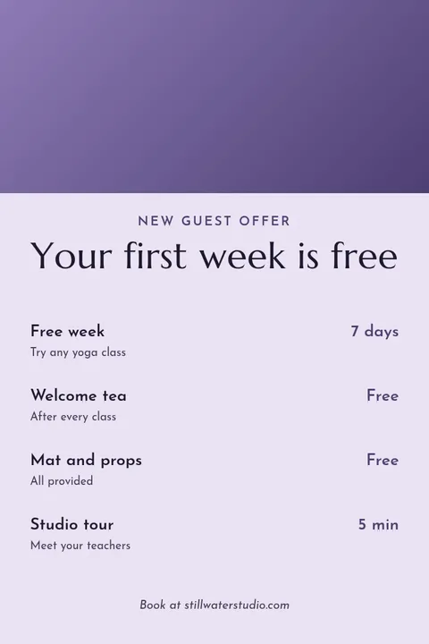 Lavender Dusk Intro Offer – Pinterest pin template