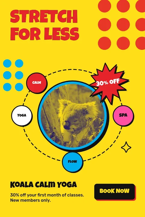 Koala Orbit Pop Sale – Pinterest pin template