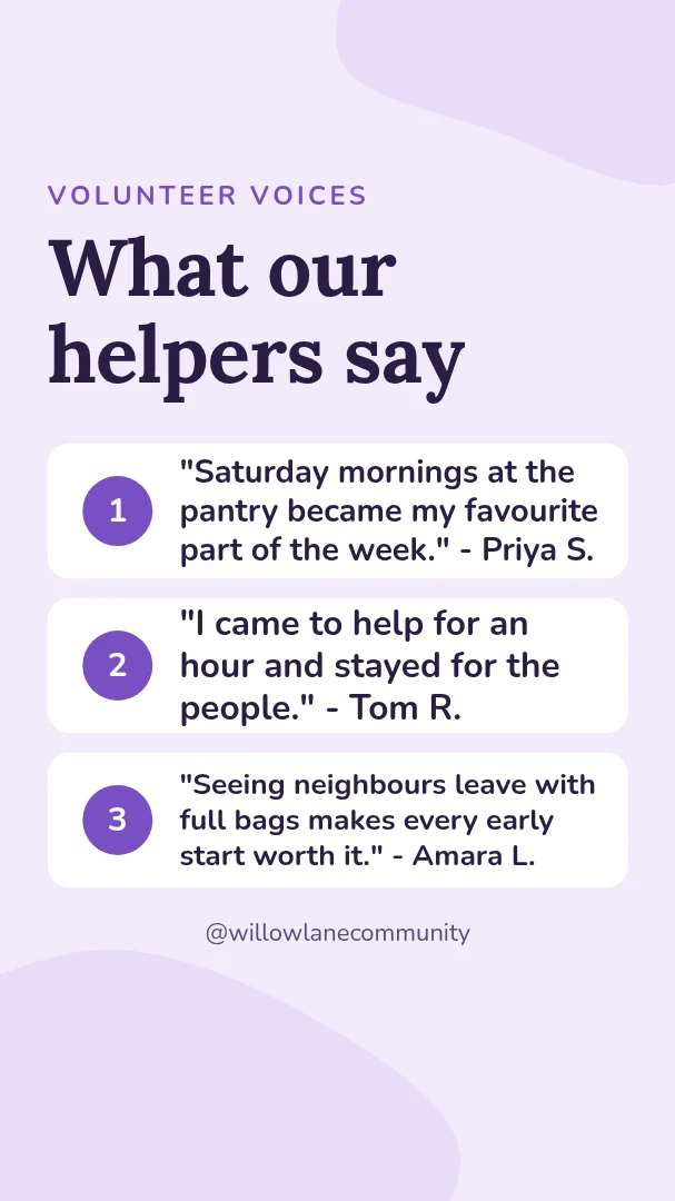Lilac Thank-You Story – Instagram story template