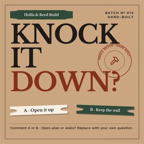 Kraft Label Knock Poll – Instagram post template