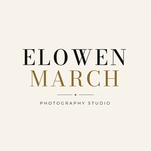 Elowen March Stacked Wordmark – Logo template