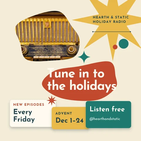 Atomic Hearth Radio Cards – LinkedIn post template