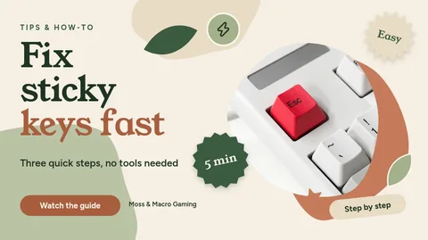 Sage Blob Sticky Keys Fix – YouTube thumbnail template