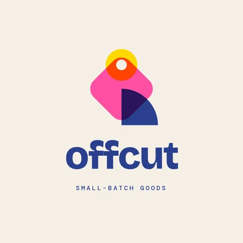 Offcut Riso Tag Logo – Logo template