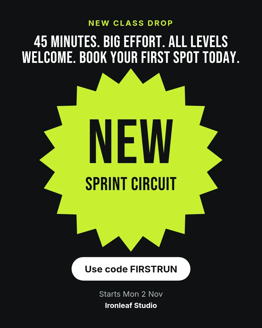 Loud New Class Drop – Instagram post template
