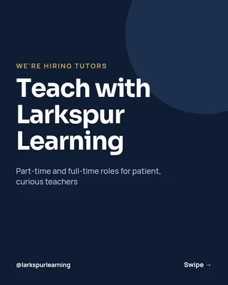Join Our Tutor Team, page 1