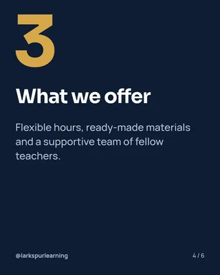 Join Our Tutor Team, page 4