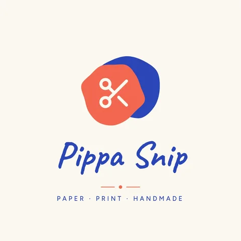 Pippa Snip Cut-Paper Logo – Logo template