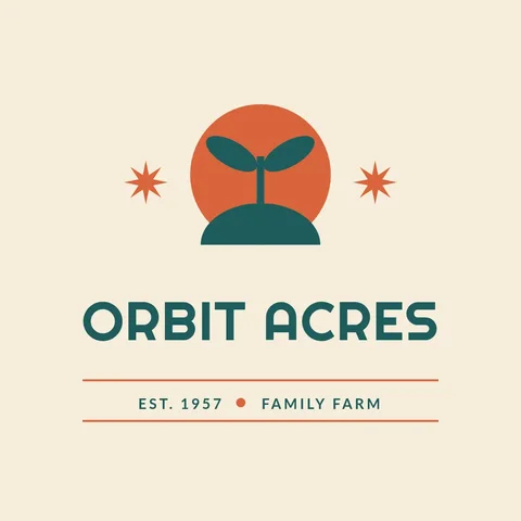 Atomic Sprout Farm Logo – Logo template