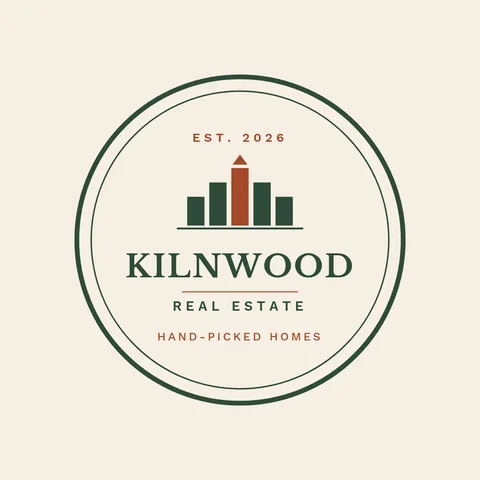 Kilnwood Skyline Stamp Badge – Logo template