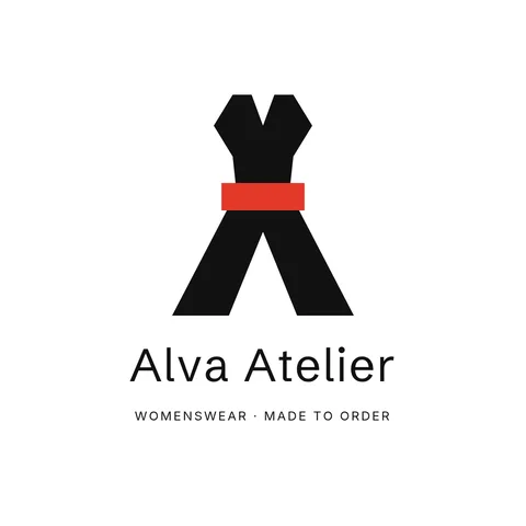 Alva A-Line Monogram Logo – Logo template