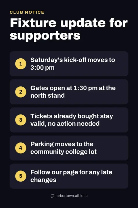 Fixture Change Notice Pin – Pinterest pin template