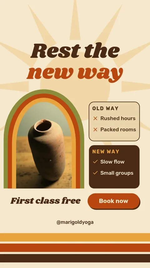 Arch Window Groove Ad – Instagram story template