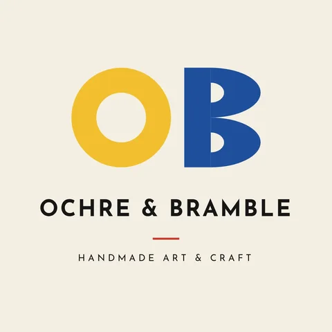 Bauhaus OB Monogram – Logo template