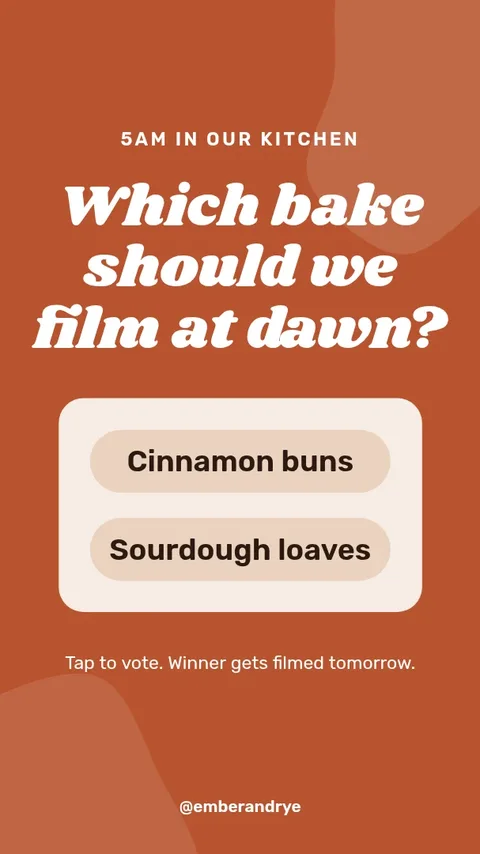 Before We Open Story – Instagram story template