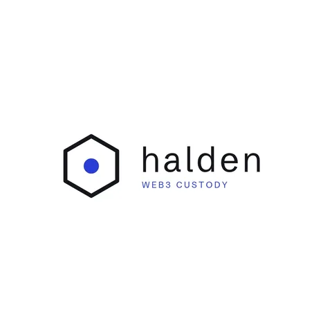 Halden Hex Dot Logo – Logo template