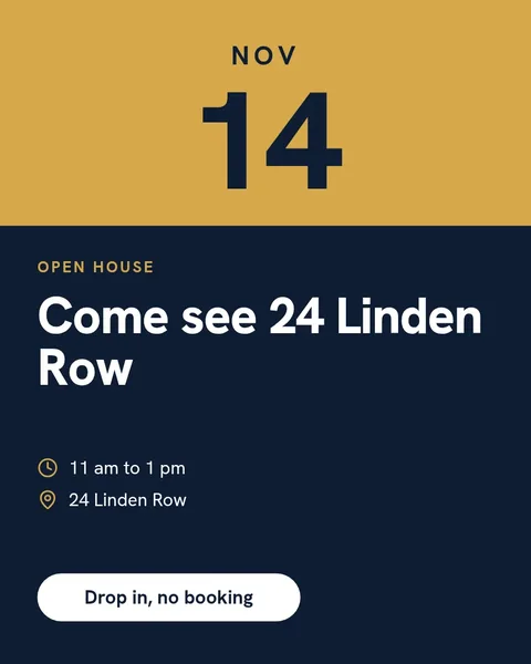 Open House Weekend Poster – Instagram post template